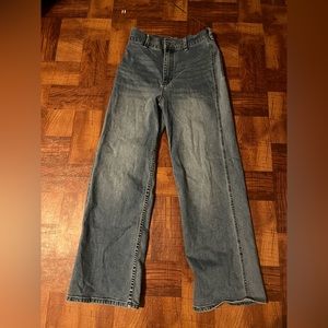 high rise wrangler jeans